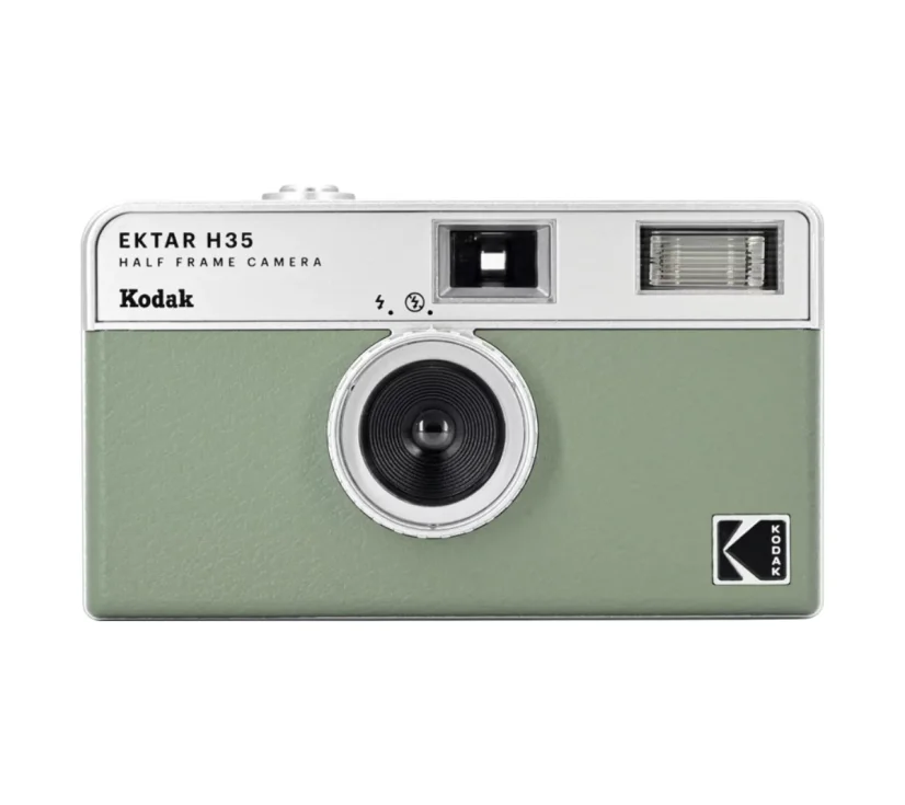 Kodak EKTAR H35 Half Frame Film Camera Sage