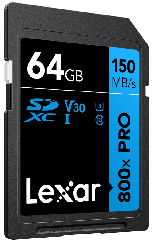Lexar High-Performance PRO SDXC Blue Series - 64 GB