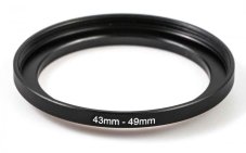 VFFOTO redukce - step up ring 43 mm na 49 mm