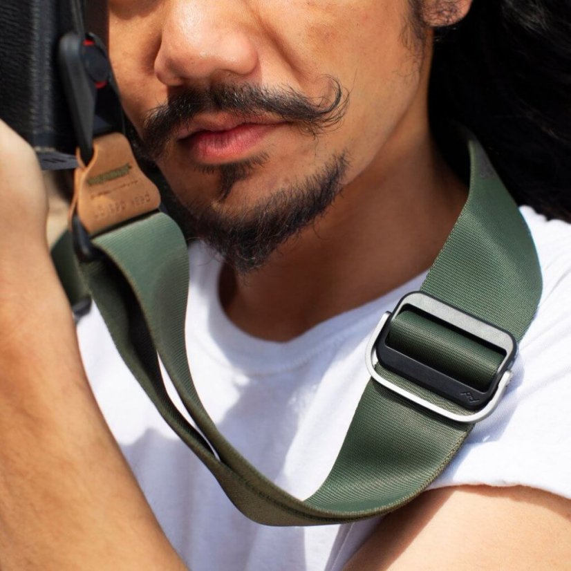 Peak Design Slide Sage – popruh na fotoaparát (šalvějově zelený)