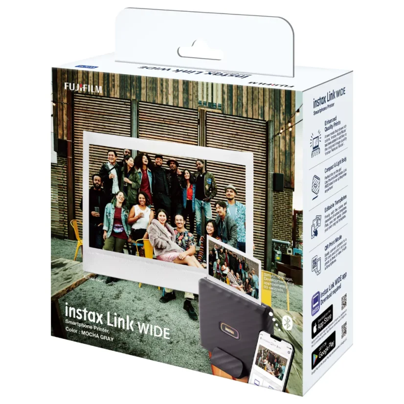 Fujifilm Instax Link Wide Mocha Gray