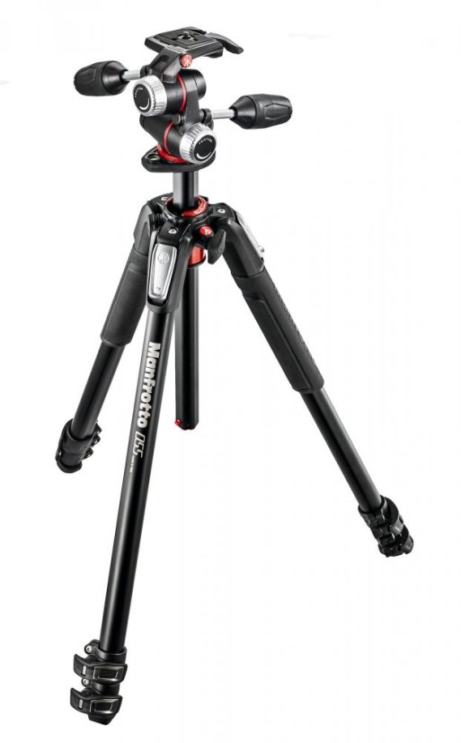 Manfrotto MK055XPRO3-3W set stativu s hlavou