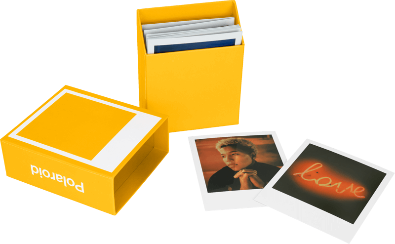 Polaroid Photo Box - Žlutý