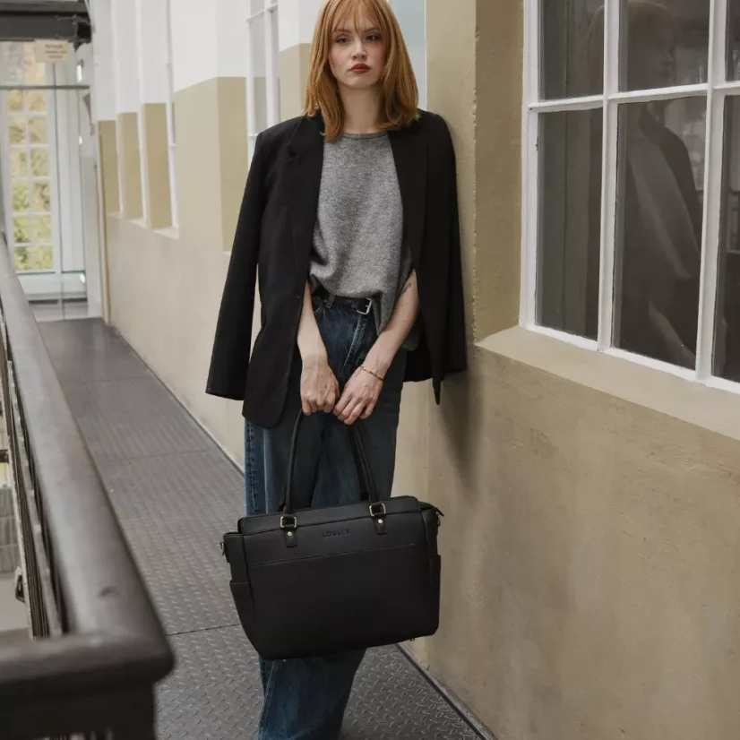 Loulex Handbag Black - fotobrašna (černá)