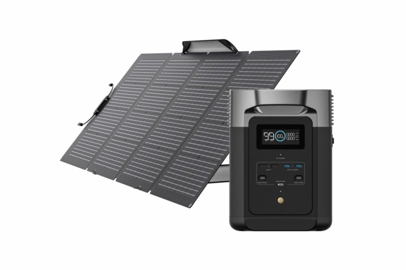 EcoFlow DELTA 2 + solární panel 220W
