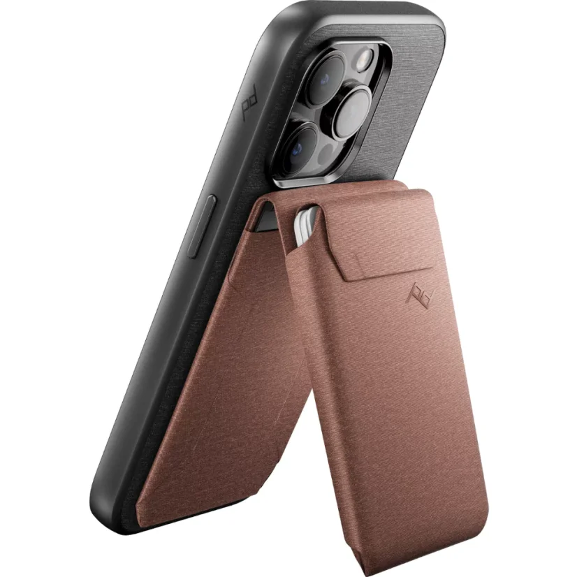 Peak Design Mobile Wallet Stand - Redwood