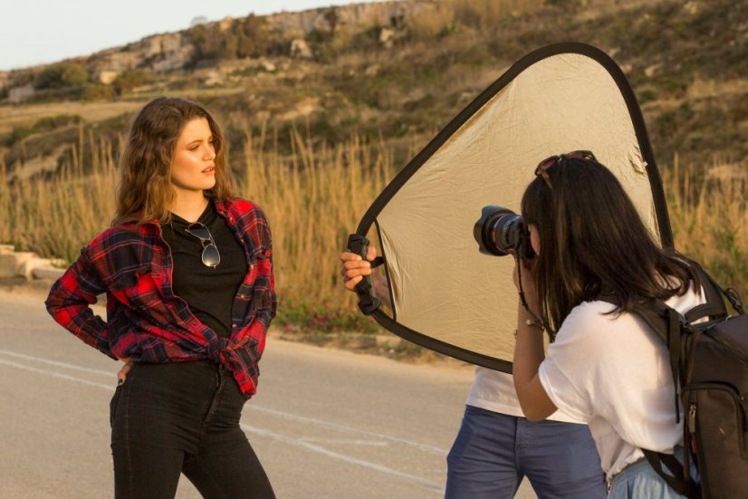 Lastolite Trigrip Reflector 75 cm Sunlite/SoftSilver