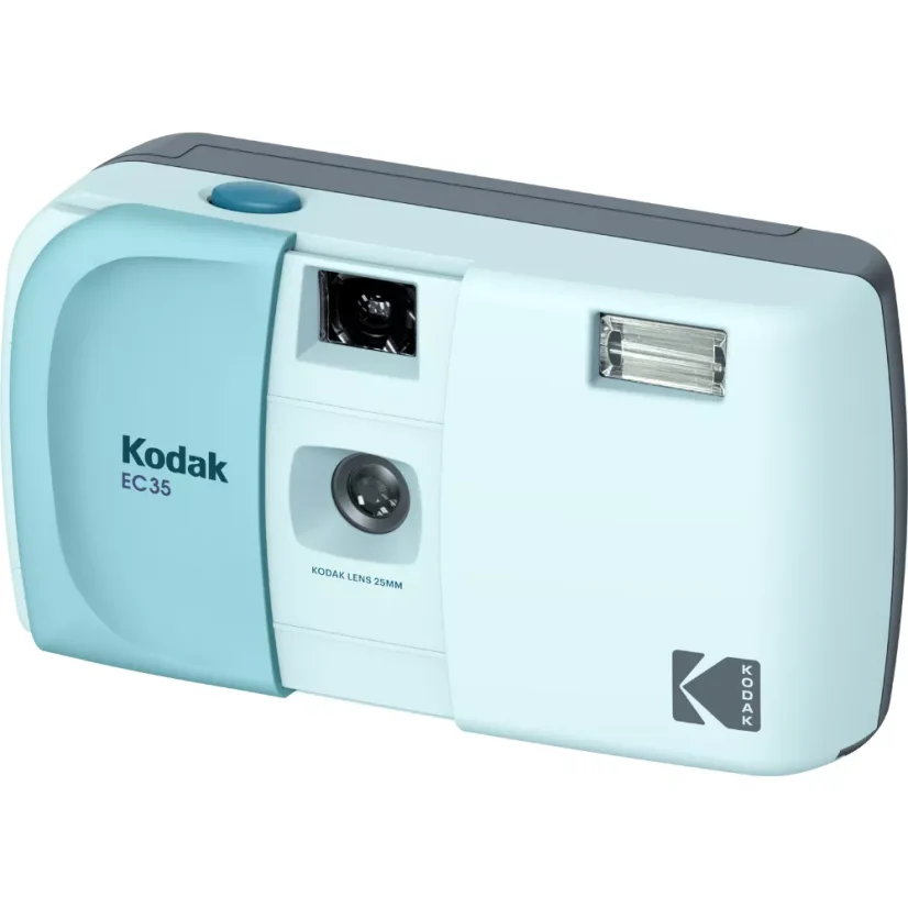 Kodak EC35 Powder Blue (modrá) + Kodak UltraMax 400 (24 snímků) - analogový fotoaparát