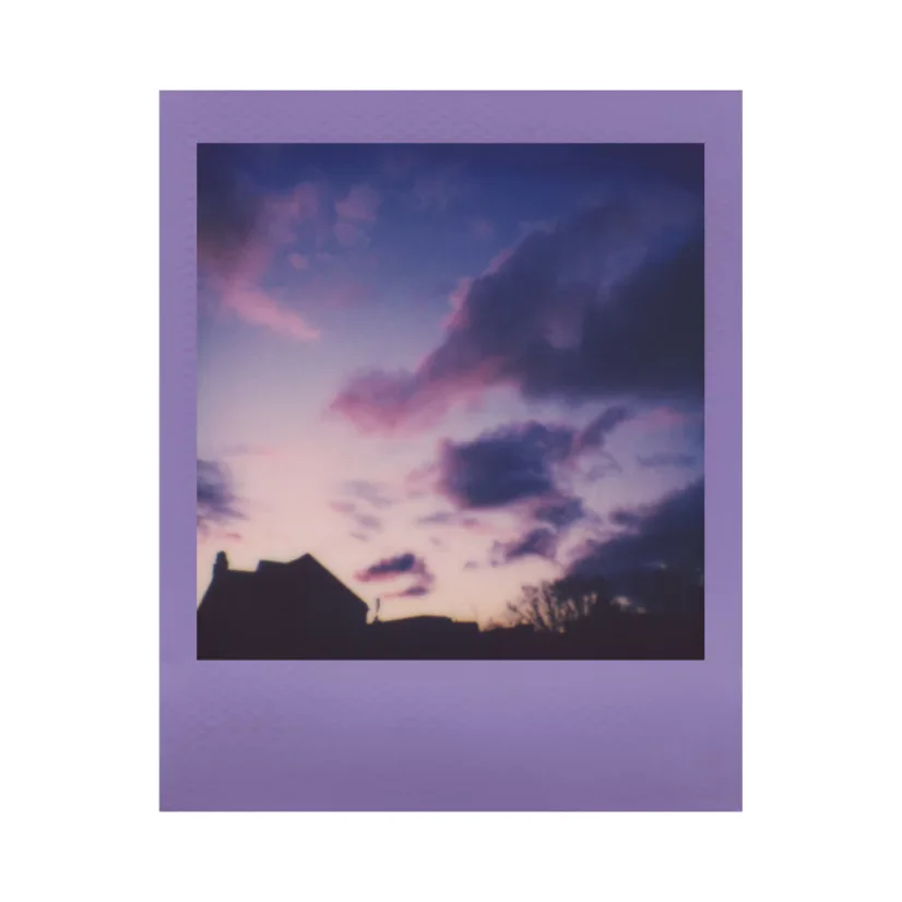 Polaroid Go Color Film Double Pack - Purple Haze Frame