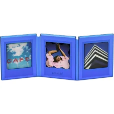 Polaroid Go Acrylic Multiframe – modrý akrylátový rámeček pro 3 fotografie