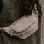 Loulex Fanny Pack Mini Beige - Mini fotoledvinka béžová