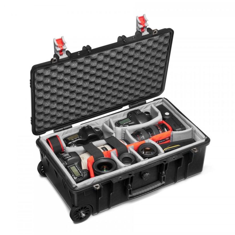 Manfrotto ProLight Reloader Tough-55 HighLid carry-on camera rollerbag