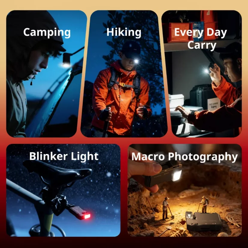 SmallRig 5710 Thumb EDC - magnetické RGB LED světlo