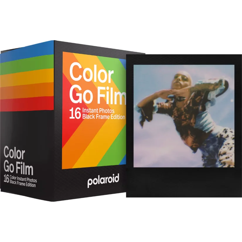 Polaroid Go Color Film Double Pack - Black Frame Edition