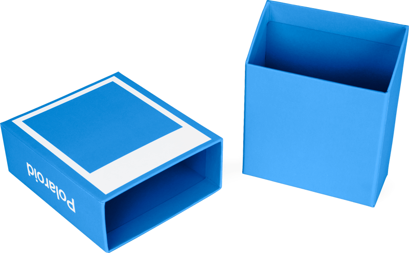 Polaroid Photo Box - Modrý