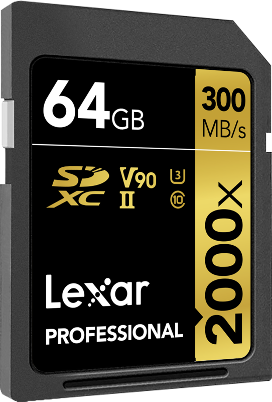 Lexar Pro 2000x SDXC UHS-II 64GB (rozbaleno)