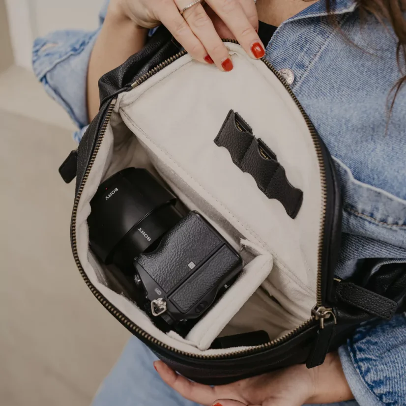 Loulex Fanny Pack Black - Fotoledvinka černá