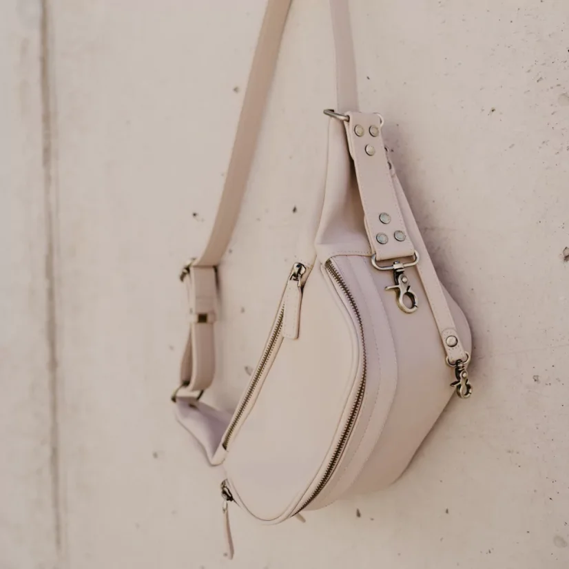 Loulex Fanny Pack Beige - Fotoledvinka béžová