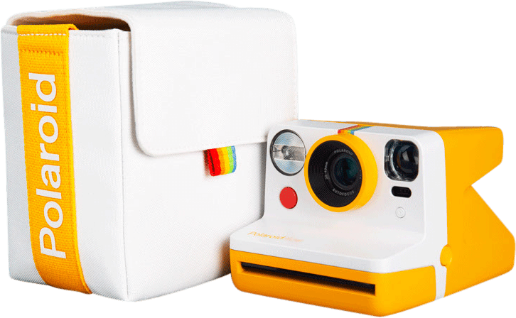 Polaroid Now Taška - bílá & žlutá