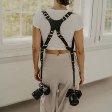 Loulex Double-Strap Black - Dvojitý popruh černý