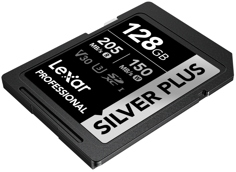 Lexar Professional Silver Plus SDXC - 128 GB