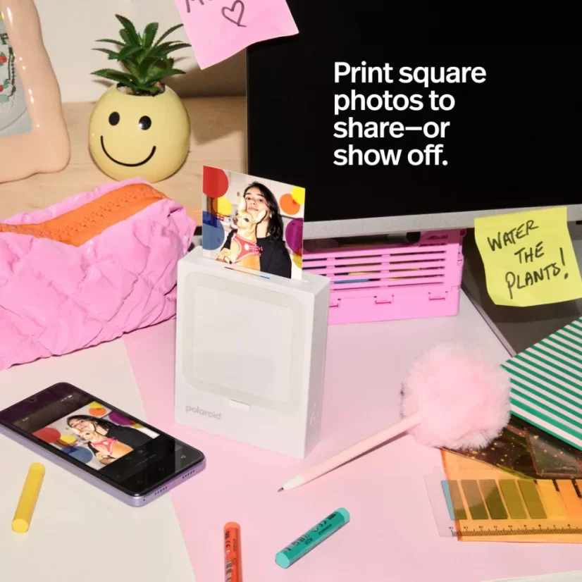 Polaroid Hi-Print 3x3 + 60 listů - kapesní fototiskárna
