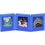 Polaroid Go Acrylic Multiframe – modrý akrylátový rámeček pro 3 fotografie