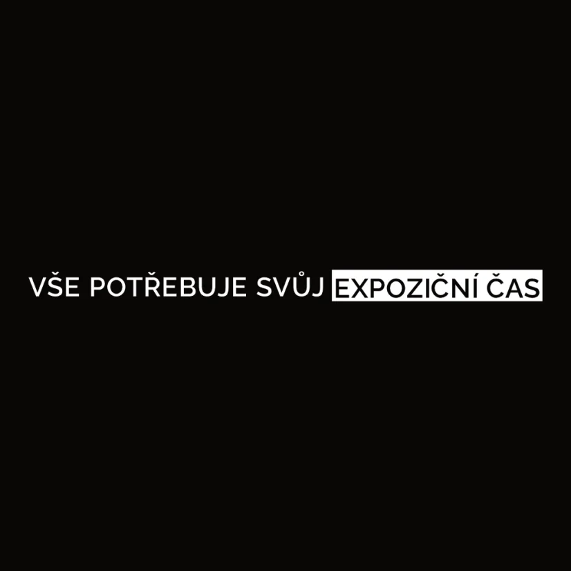Tričko EXPOZIČNÍ ČAS - Barva: Černá, Pro: Pány, Velikost: XXL
