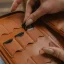 Loulex SD Wallet Brown - Pěněženka SD karet hnědá