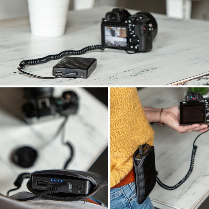 Newell Powerbanka PB-FZ100 s bateriovým adaptérem pro Sony A7III