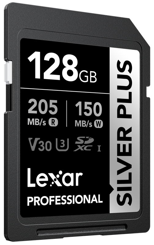 Lexar Professional Silver Plus SDXC - 128 GB