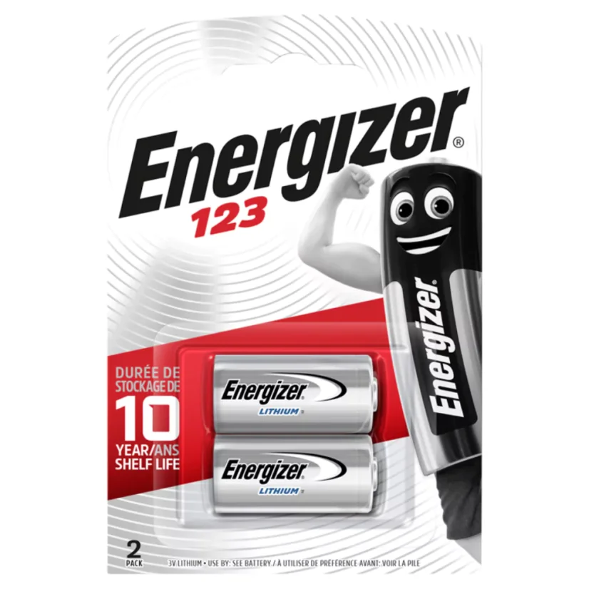 Energizer Lithium Photo CR123 - 2ks