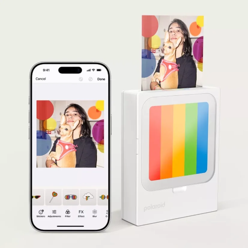 Polaroid Hi-Print 3x3 + 60 listů - kapesní fototiskárna