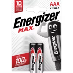 Energizer Max AAA - 2ks