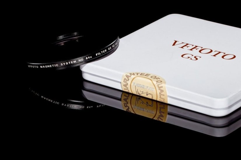 VFFOTO magnetický ND filtr 64x GS 62 mm