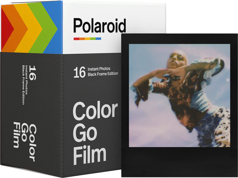 Polaroid Go Color Film Double Pack - Black Frame Edition - EXP 02/2023