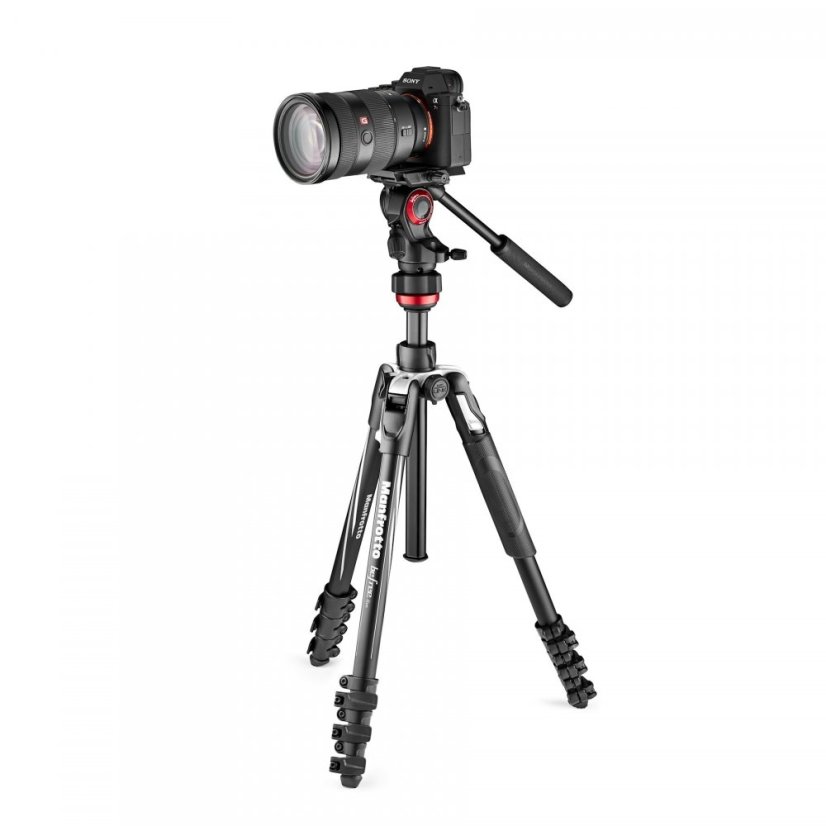 Manfrotto Befree Live Alu tripod lever
