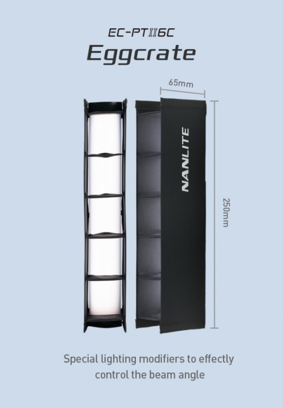 Nanlite klapky + voština pro PavoTube II 6C