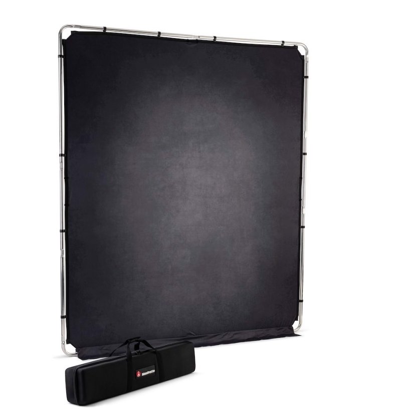 Manfrotto EzyFrame Vintage Backgr. 2x2.3m Pewter