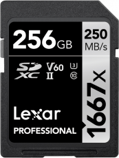 Lexar Pro 1667x SDXC UHS-II 256G