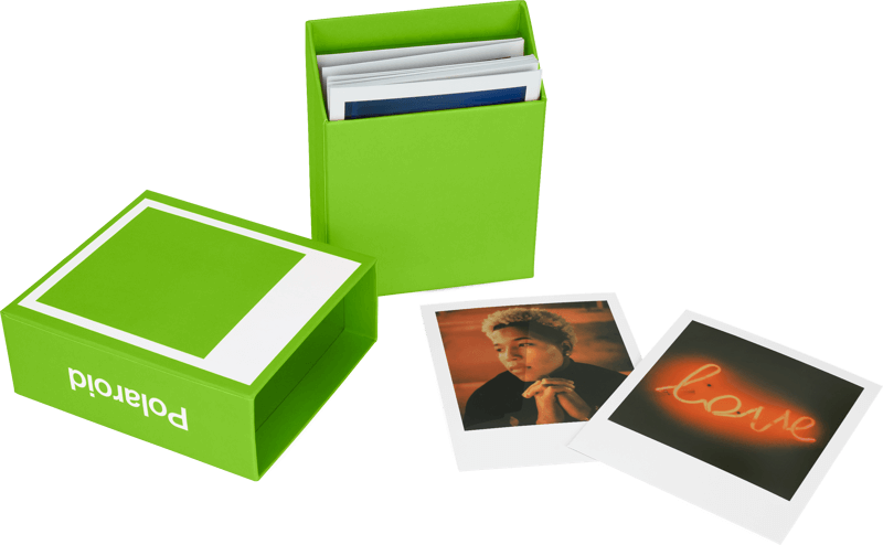 Polaroid Photo Box - Zelený
