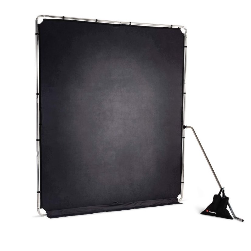 Manfrotto EzyFrame Vintage Backgr. 2x2.3m Pewter