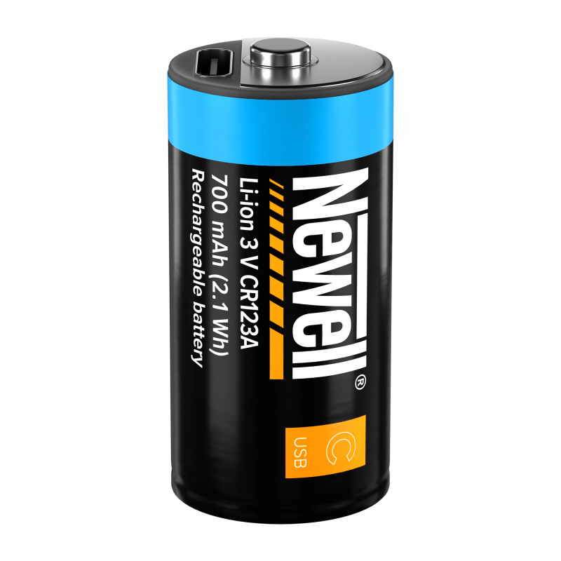 Newell USB-C CR123A Li-ion dobíjecí baterie - 700 mAh (2 ks)