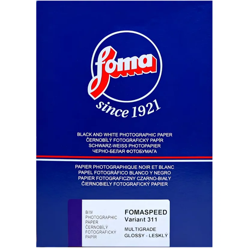 Foma Fomaspeed Variant 311 - lesklý RC fotopapír - Rozměr a balení: 10,5 x 14,8 cm (25 listů)
