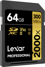 Lexar Pro 2000x SDXC UHS-II 64GB