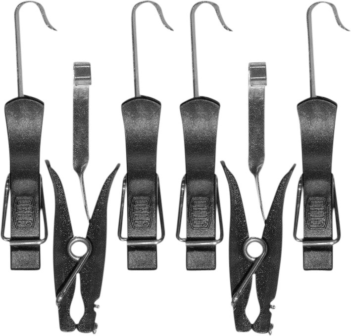 JOBO Klipy pro listové filmy (6-Pack)