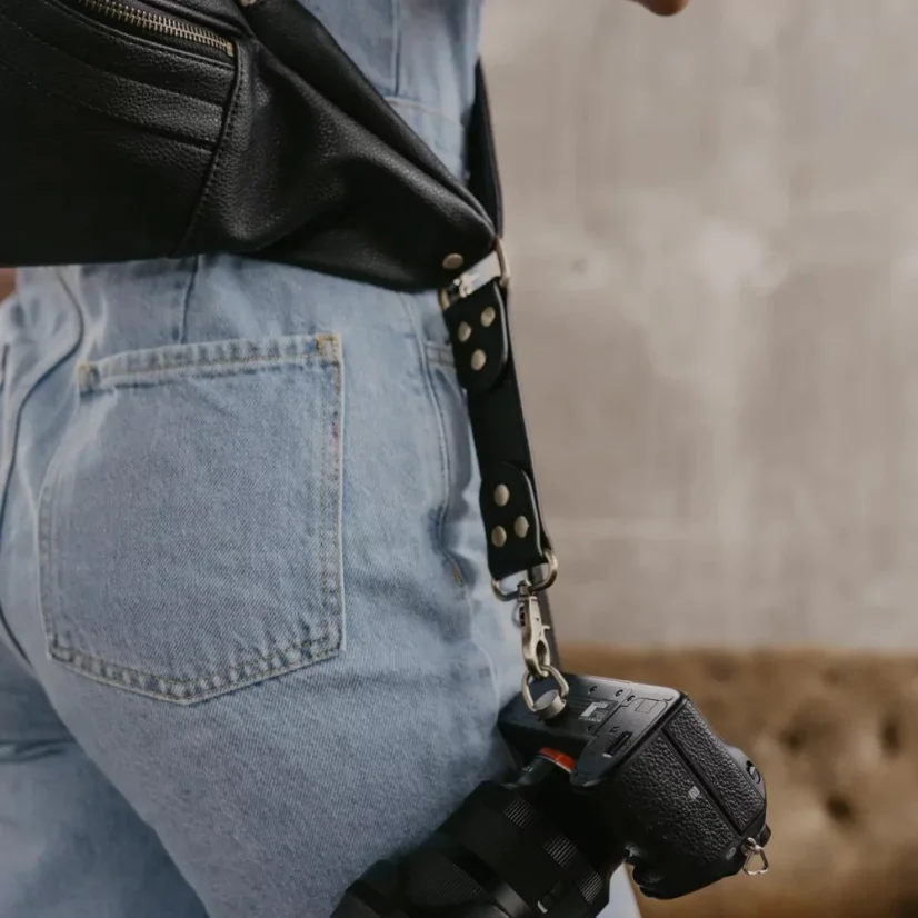 Loulex Fanny Pack Black - Fotoledvinka černá
