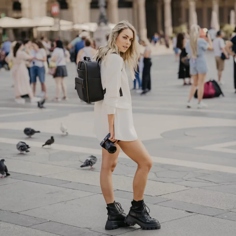 Loulex Mini-Bag Black - Mini-fotobatoh černý