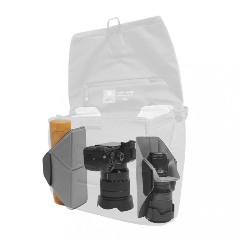 Peak Design Everyday Messenger 13L v2 - Ash - světle šedá