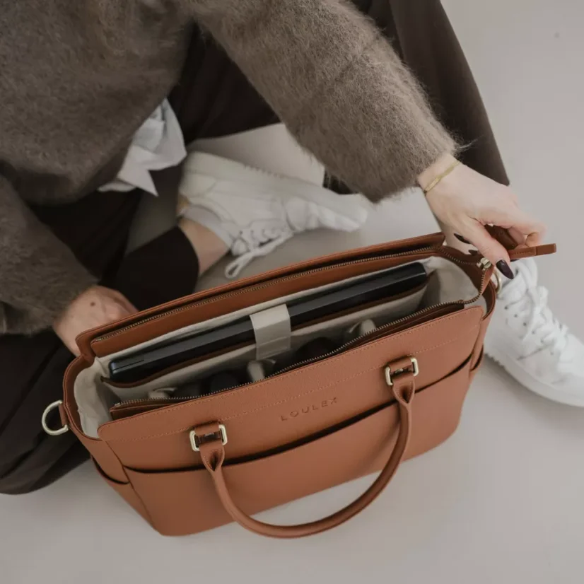 Loulex Handbag Brown - fotobrašna (hnědá)